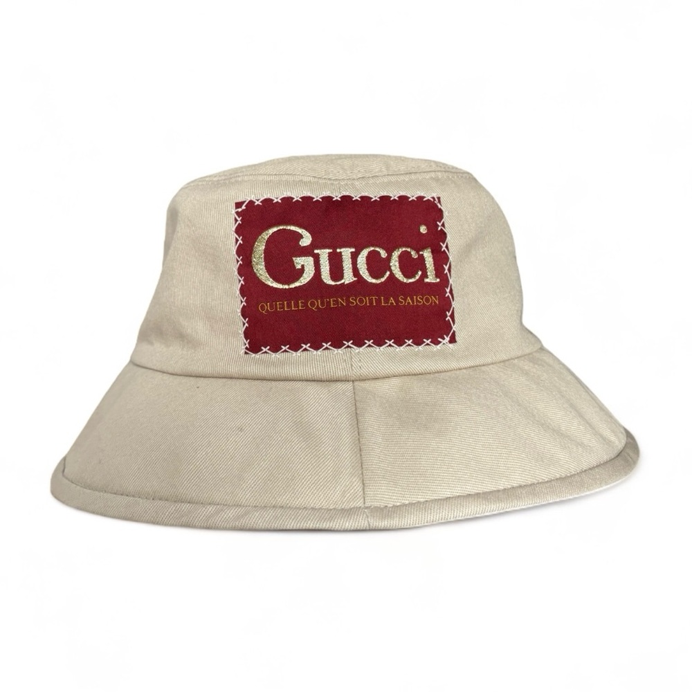 Gucci Beige Bucket Hat
